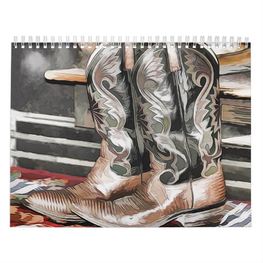 Cowboy Boot Kalender (Hoes)