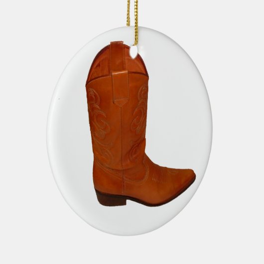 Cowboy Boot Keramisch Ornament (Rechts)