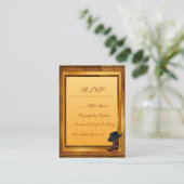 Cowboy Boot & Pet Informatiekaartje (Staand voorkant)