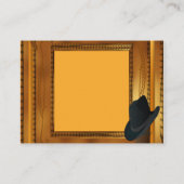 Cowboy Boot & Pet Informatiekaartje (Achterkant)