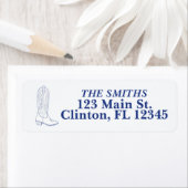 Cowboy boot Retouradres Labels (Insitu)