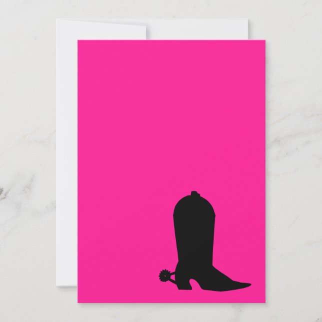 Cowboy Boot Silhouette (Voorkant)