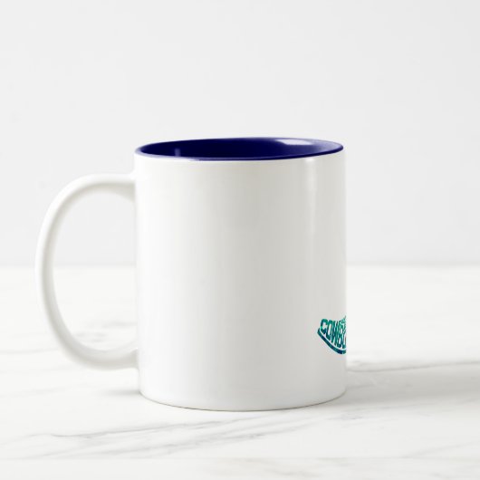 Cowboy Boot Tweekleurige Koffiemok (Links)