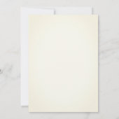 Cowboy Boot White Daisy Western Quinceanera Party Kaart (Achterkant)