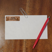 Cowboy Boots-adreslabel Etiket