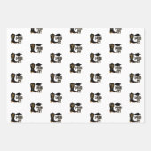 Cowboy Boots Afstudeerder Pet en Diploma Afstudere Inpakpapier Vel (Voorkant 2)