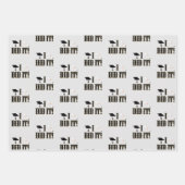 Cowboy Boots Afstudeerder Pet en Diploma Afstudere Inpakpapier Vel (Voorkant)