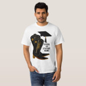 Cowboy Boots Afstuderen T-shirt (Voorkant volledig)