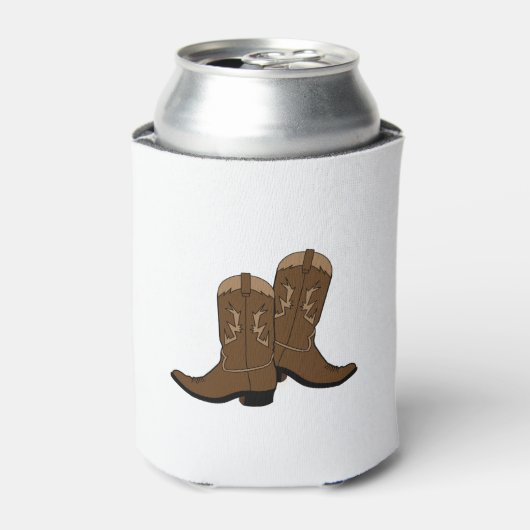 Cowboy Boots Blikjeskoeler (Blikje Voorkant)