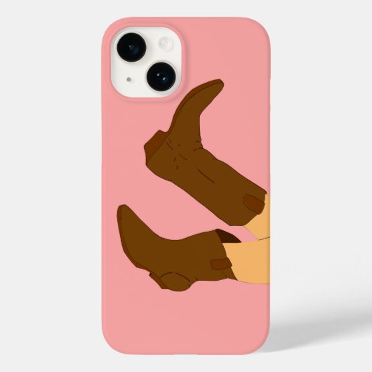 Cowboy Boots Case-Mate iPhone Case (Achterkant)