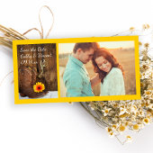 Cowboy Boots Daisy Horse Bit Wedding Save the Date