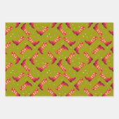 Cowboy Boots en Flowers Inpakpapier Vel (Voorkant 2)