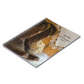 Cowboy Boots en Lace Country Barn Wedding Notitieboek (Linkerzijde)