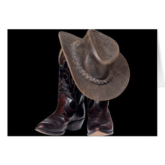 Cowboy Boots en Pet (Voorkant Horizontaal)
