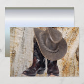 Cowboy Boots en Pet (Voorkant / Achterkant)
