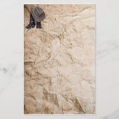 Cowboy Boots en Pet Briefpapier (Voorkant)