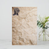 Cowboy Boots en Pet Briefpapier (Staand voorkant)