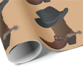 Cowboy Boots en Pet Cadeaupapier (Rol Hoek)