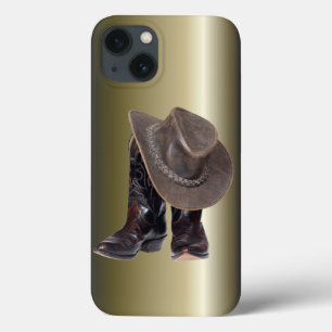 Cowboy Boots en Pet Case-Mate iPhone Case