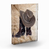 Cowboy Boots en Pet Fotoblokken (Links)