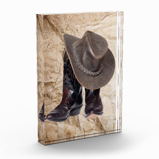 Cowboy Boots en Pet Fotoblokken (Links)