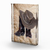 Cowboy Boots en Pet Fotoblokken (Rechts)