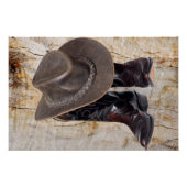 Cowboy Boots en Pet Perfect Poster (Voorkant)
