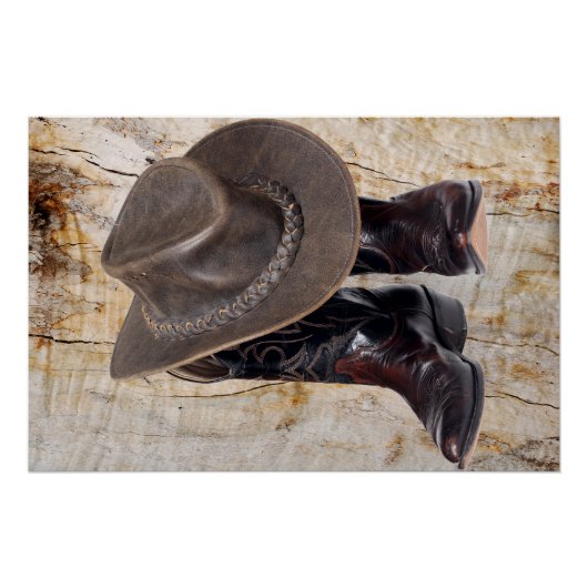 Cowboy Boots en Pet Perfect Poster (Voorkant)