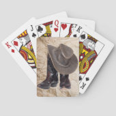 Cowboy Boots en Pet Pokerkaarten (Achterkant)