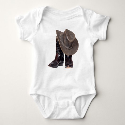 Cowboy Boots en Pet Romper (Voorkant)