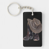Cowboy Boots en Pet Sleutelhanger (Voorkant)