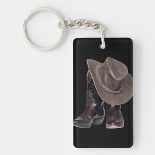 Cowboy Boots en Pet Sleutelhanger