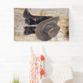 Cowboy Boots en Pet Spandoek (Insitu)