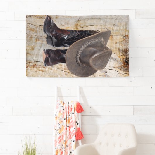 Cowboy Boots en Pet Spandoek (Insitu)