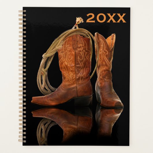 Cowboy Boots en Rope Planner (Voorkant)