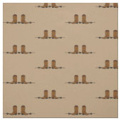 Cowboy Boots Fabric Stof (Swatch)