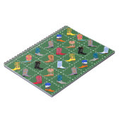 Cowboy Boots Fun Printed Spiral Notebook Journal Notitieboek (Linkerzijde)