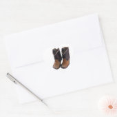 Cowboy Boots Hart Sticker (Envelop)