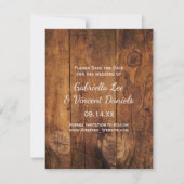 Cowboy Boots Horse Bit Daisies Barn Save the Date (Achterkant)