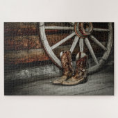 Cowboy Boots Legpuzzel (Horizontaal)