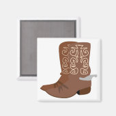 Cowboy Boots met Spurs Magneet (Voorkant / Achterkant)