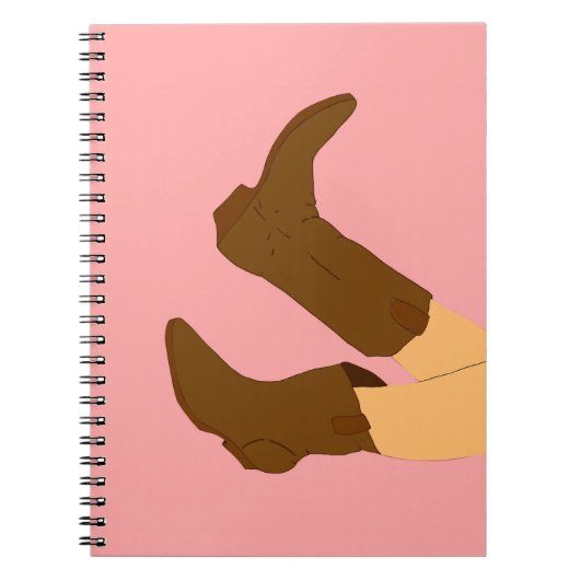Cowboy Boots Notitieboek (Voorkant)