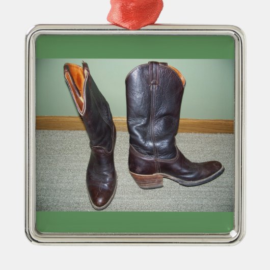 Cowboy Boots Ornament (Voorkant)