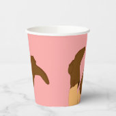 Cowboy Boots Papieren Bekers (Links)