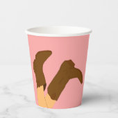 Cowboy Boots Papieren Bekers (Voorkant)