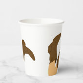 Cowboy Boots Papieren Bekers (Links)