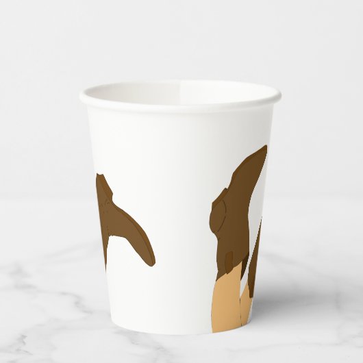 Cowboy Boots Papieren Bekers (Links)