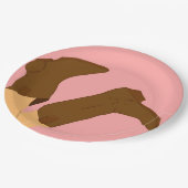 Cowboy Boots Papieren Bordje (Gekanteld)