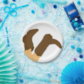 Cowboy Boots Papieren Bordje (Feest)