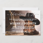 Cowboy Boots Pet begrafenisdienst Kaart (Voorkant)